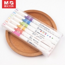 晨光 AGPB4303 优品彩色中性笔 全针管 6色套装