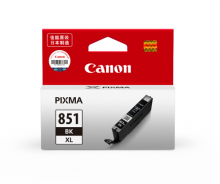 佳能（Canon） CLI-851XL BK 黑色高容墨盒 （适用IP7280/MX728/928/IX6780/6880/MG6380/MG5480）