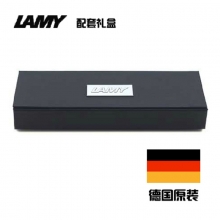 凌美(LAMY) 演艺系列钢笔墨水笔磨砂黑F尖 磨砂黑