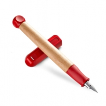 凌美(LAMY)入门练字钢笔 ABC入门练字钢笔 红色墨水笔标准A尖0.8mm