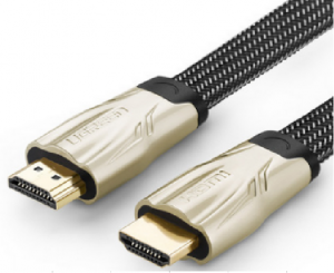 绿联 HD102 转接线 HDMI2.0 新版豪华金属接头HDMI线 扁线 3米 10253
