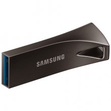 三星（SAMSUNG）256GB USB3.1 U盘 BAR升级版+ 深空灰 读速300MB/s 金属坚固，高速便携（Gen 1）