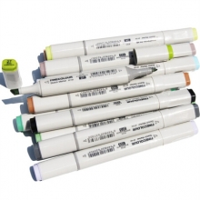 法卡勒（FINECOLOUR）马克笔手绘套装酒精油性双头马克笔彩色笔 一代动漫设计60色