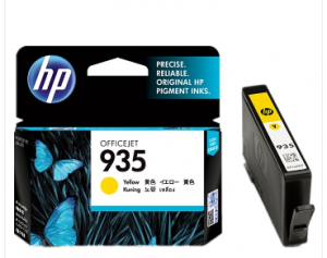 惠普（HP）C2P22AA（935）黄色墨盒 适用于惠商系列一体机：HP Officejet Pro 6830 惠商系列打印机：HP Officejet Pro 6230（喷墨/一体机） 打印量400页