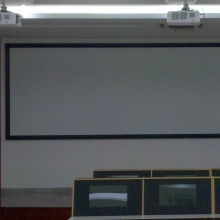 锐普画框幕 H9200MWK 纯平画框幕 高清弹性白幕面