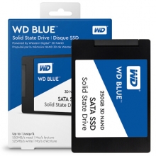 西部数据（WD）250GB SSD固态硬盘 SATA3.0接口 Blue系列-3D进阶高速读写版