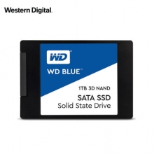 西部数据（WD）1TB SSD固态硬盘 SATA3.0接口 Blue系列-3D进阶高速读写版