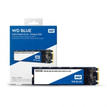 西部数据（WD）500GB SSD固态硬盘 M.2接口(SATA总线) Blue系列-3D进阶高速读写版