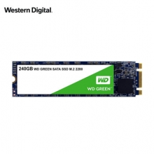 西部数据（WD）240GB SSD固态硬盘 M.2接口(SATA总线) Green系列-SSD日常家用普及版
