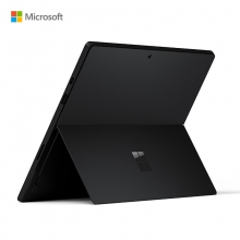 微软 Surface Pro 7 i5/8G/256G/典雅黑主机+黑色键盘 平板电脑