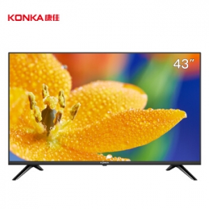 康佳（KONKA）LED43E330C 43英寸 窄边全高清平板液晶电视机