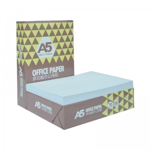 欧菲思达 A5 70g 复印纸咖色包装 10包/箱 （计价单位：包）