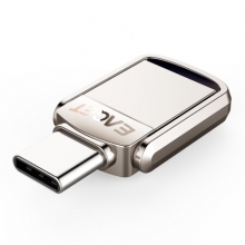 忆捷（EAGET）64GB Type-C USB3.1 高速全金属双接口U盘 CU20