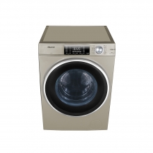 海信【XQG100-UH1406F】10KG/大容量洗烘一体变频滚筒洗衣机/贝式微蒸汽烘干/BLDC变频
