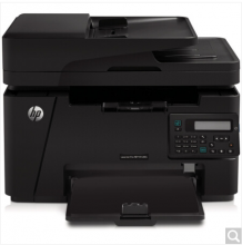 惠普（HP）LaserJet Pro MFP M128fn黑白激光多功能一体机 打印复印扫描传真