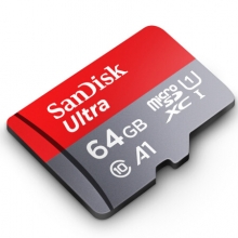 闪迪（SanDisk）64GB TF（MicroSD）存储卡 U1 C10 A1 至尊高速移动版内存卡 读速100MB/s