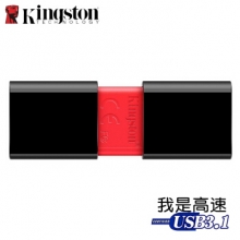 金士顿 DT106 USB3.1U盘 32G 黑红色