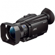 索尼FDR-AX700摄像机 4K高清数码摄像机 超慢动作 红外夜摄 家用 直播 婚礼 会议 索尼AX700摄像机 官方标配
