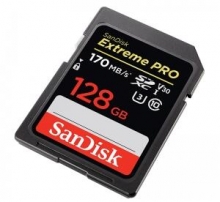 闪迪（SanDisk） 128GB SD存储卡 U3 C10 V30 4K至尊超极速版 读速170MB/s 写速90MB/s 捕捉4K超高清