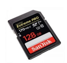 闪迪（SanDisk） 128GB SD存储卡 U3 C10 V30 4K至尊超极速版 读速170MB/s 写速90MB/s 捕捉4K超高清