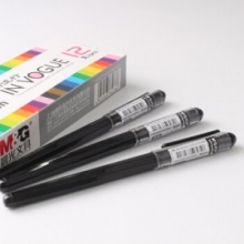 晨光（M&G）文具彩色中性笔 AGP62403新流行中性笔0.38mm水笔可爱创意 黑色 1支（62403）