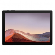 微软 Surface Pro 7 i5/8G/256G/典雅黑主机+黑色键盘    平板电脑