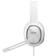 漫步者（EDIFIER）K815 头戴式立体声耳机 电脑耳麦 办公教育  白色