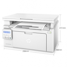 惠普（HP）M132nw黑白激光三合一无线多功能打印机一体机（打印、复印、扫描）1136/126a/126nw升级型号