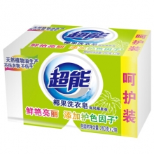 超能 海风椰果香 植物焕彩 洗衣皂 260g*2块 (单位：组)