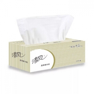 清风 盒装抽纸 B338A2 2层200抽 3盒/提 12提/箱