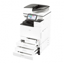 理光 IM C3000 A3彩色复印机 双纸盒 配备双面送稿器 底座纸盒 内置装订器