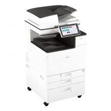 理光 IM C3000 A3彩色复印机 双纸盒 配备双面送稿器 底座纸盒 内置装订器