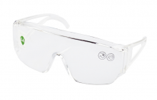 代尔塔（Deltaplus）101114护目镜 访客防护眼镜防刮擦防风眼镜 五副装 定做