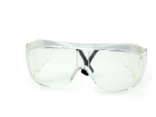 优维斯UVEX 9161305访客眼镜 防刮擦防雾防冲击防尘 可带近视镜