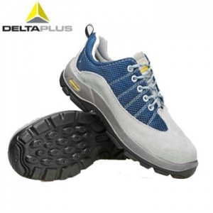 代尔塔 301322 蓝色 41 劳保鞋功能鞋男钢包头四季款工作安全鞋
