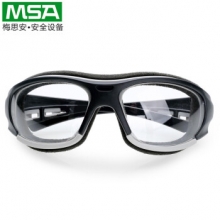 梅思安10108311护目镜防护眼镜打磨劳保防风眼镜 MSA 10108311+送眼镜盒