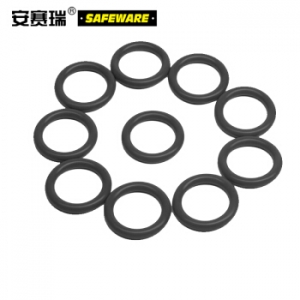 安赛瑞 氟胶o型圈密封圈GB1235-76o型圈 FKM氟橡胶密封胶圈 黑色 外径15*2mm（100个装） 22098