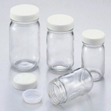 亚速旺（AS ONE） 5-128-01 样本瓶 50ml (玻璃瓶 塑料盖) 1个
