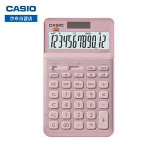 卡西欧（CASIO）JW-200SC-PK stylish时尚计算器 璨光粉