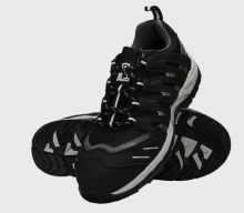 星工（XINGGONG）XGX-JD1 多功能安全鞋塑钢头凯夫拉大底飞织网劳保鞋 灰色 41码