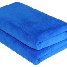 悦卡 洗车毛巾擦车布专用巾 160*60cm蓝色