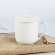 敏杨   会议商务陶瓷茶杯 390ml(12只装）