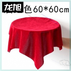 国产布展圆形金边布垫精美活动托布揭幕颁奖托盘红布一套圆托盘深红色