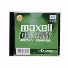 麦克赛尔 maxell 光盘  单片装 DVD+RW 4速 4.7G 可擦写