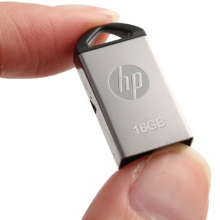 惠普 HP U盘 V221W 16GB (金属银)
