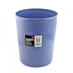 得力 deli 圆形清洁桶/垃圾桶 9581 φ21.5cm 7L (蓝色) 40个/箱
