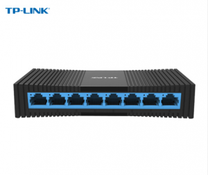 P-LINK 8口千兆交换机 企业级交换器 监控网络网线分线器 分流器 兼容百兆 TL-SG1008M