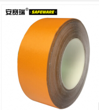 安赛瑞 11752 耐磨型划线胶带（橙）地面标记胶带 安全标识胶带 耐磨胶带 5cm×22m