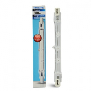 飞利浦 双端卤钨灯管 PLUSLINE节能灯管 R7S灯头暖白光2900K 1000W 长189mm