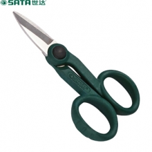 世达（SATA)  03131   多功能电工剪刀线槽剪电线剪刀剥线剪电缆剪刀